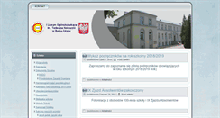Desktop Screenshot of lobusko.pl
